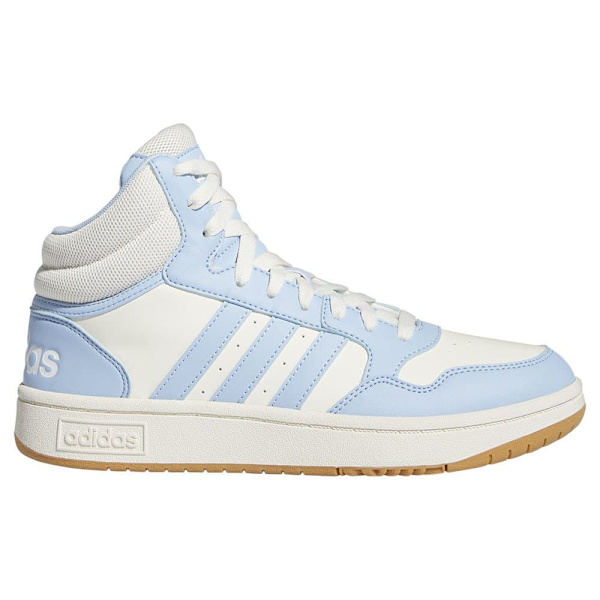 Adidas Hoops 3.0 Mid Classic Vintage Sko Hvid,Blå EU 38 Kvinde