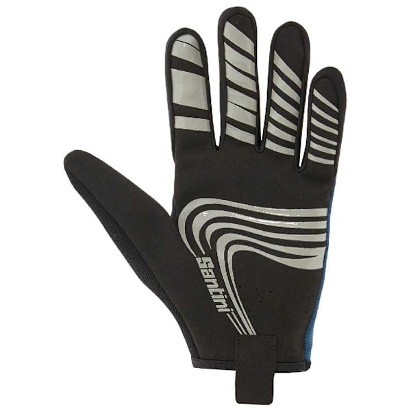 Santini Lange Handsker Mtb Sort M Mand
