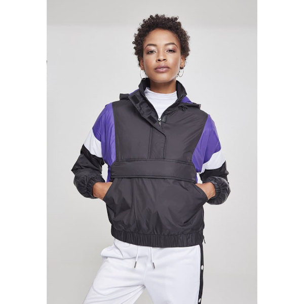 Urban Classics 3-tone Polstret Parka Sort S Kvinde