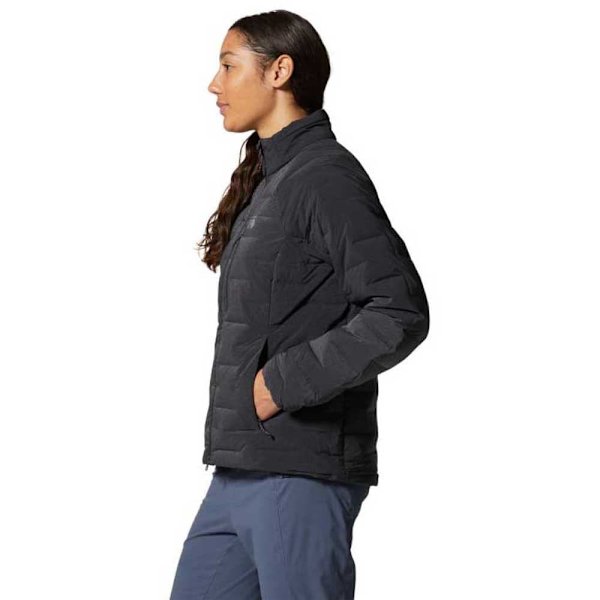 Mountain Hardwear Stretch Dunjacka Svart S Kvinna