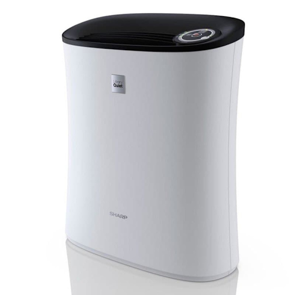 Sharp Ua-pe 30e-wb Med To Niveau Filtrering System Luft Renser Hvid,Sort Sort, Hvid