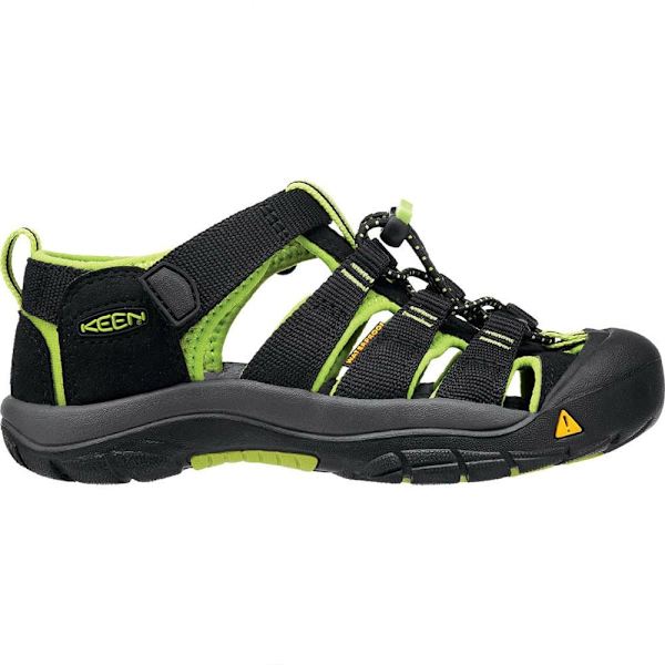 Keen Ungdoms Sandaler Newport H2 Grøn,Sort EU 39 1/2
