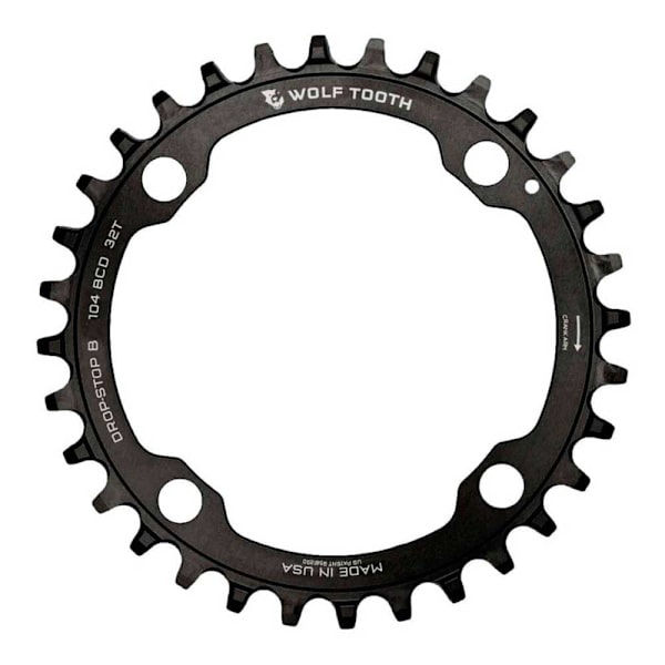 Wolf Tooth Drop B 104 Bcd Kædehjul Søvfarvet 32t