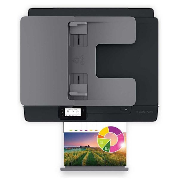 Hp Multifunktionsprinter Smart Tank Plus 570 Aio Sort One Size / EU Plug