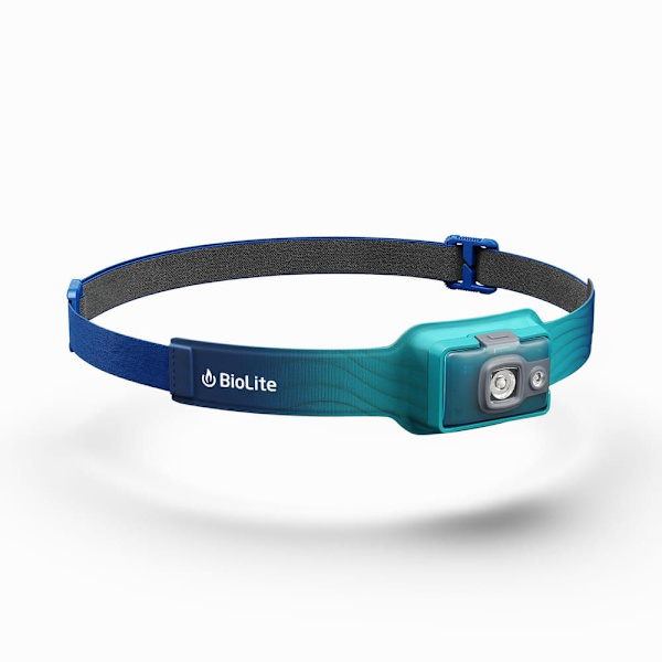 Biolite Genopladelig Forlygte Blå 325 Lumens