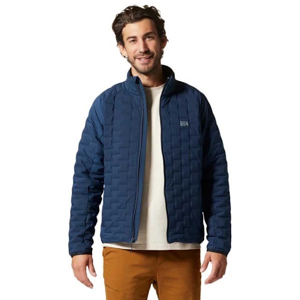 Mountain Hardwear Stretch 1986171 Dunjakke Blå XL Mand