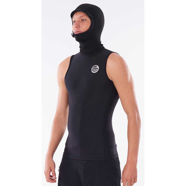 Rip Curl Flashbomb Hood Vest 0.5 Mm Musta L