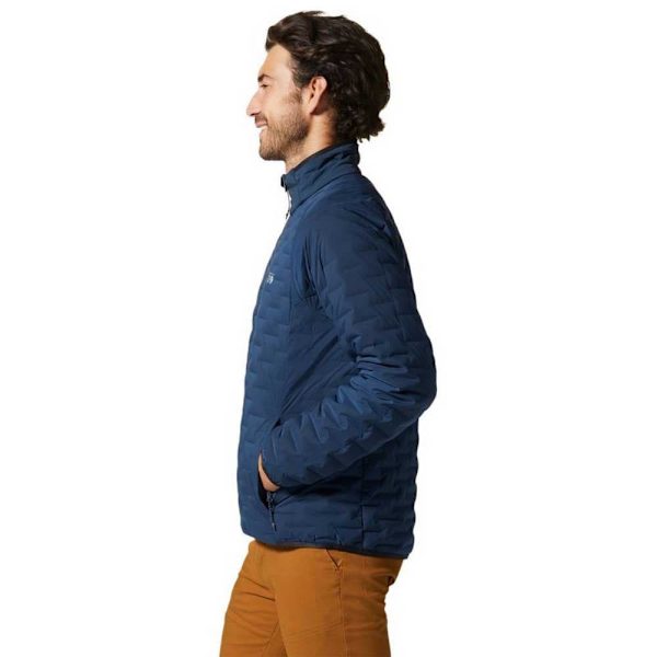 Mountain Hardwear Stretch 1986171 Dunjakke Blå XL Mand