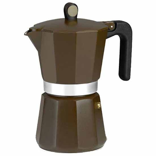 Monix Italiensk Kaffemaskine M671012 12 Kopper Gylden One Size / EU Plug