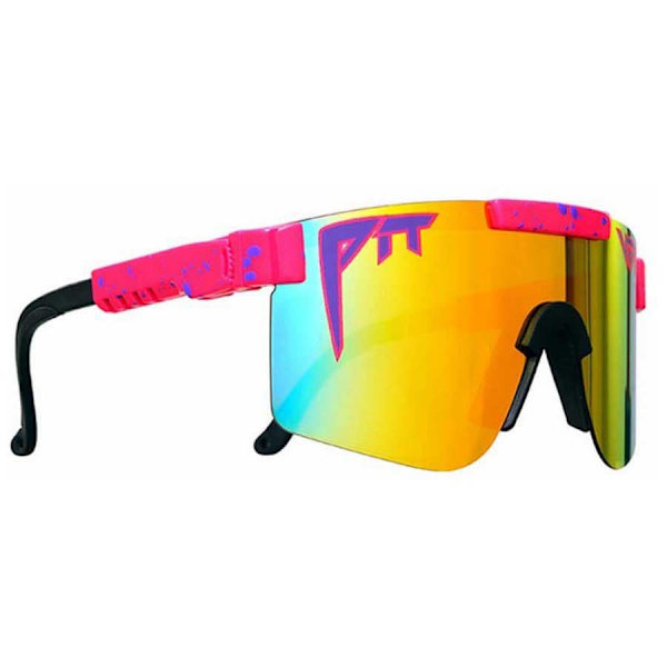 Pit Viper Polariserade Solglasögon The Radical Orange Rainbow Mirror/CAT0 Man