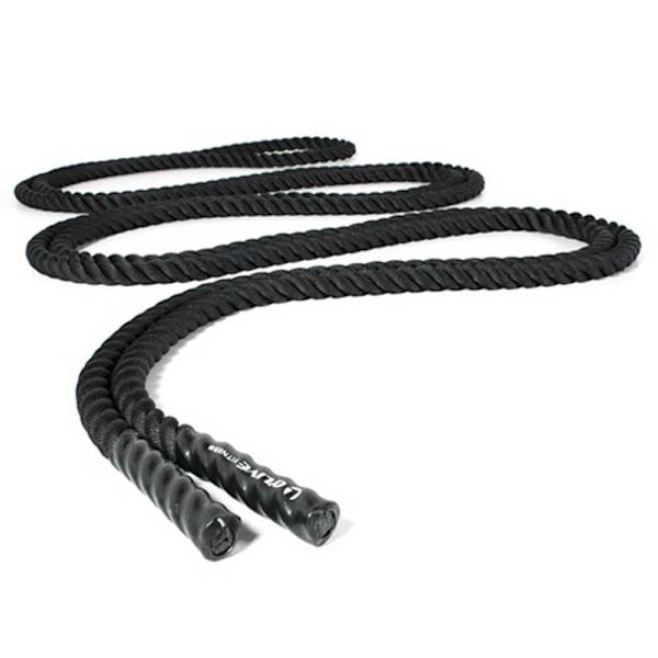 Olive Battle Rope With Nylon Cover 9 M Svart 9 kg
