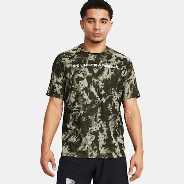 Under Armour Tech Abc Camo Lyhythihainen T-paita  L / Regular Mies
