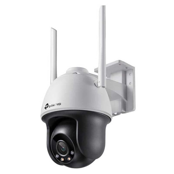 Tp-link Ip Wifi Kamera Full-color Pan Tilt 4 Mm 4mp Silver Svart, Vit