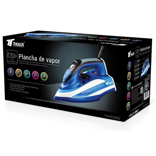 Thulos Damp Jern Th-pv3000 3000w Blå