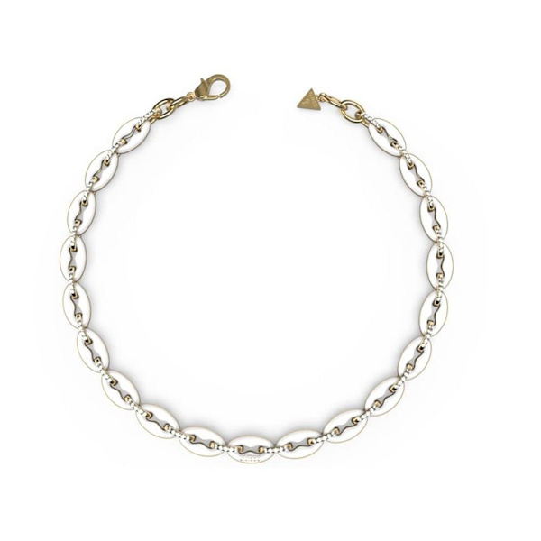 Guess Halsband Jubn01410ygwht Pop Links Guld  Man