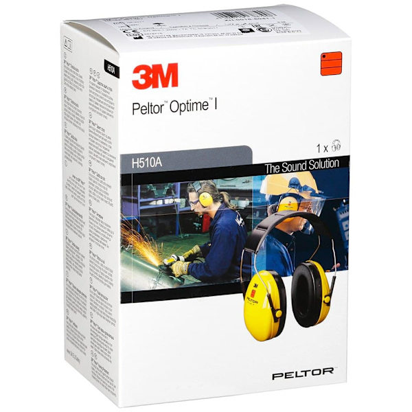 3m Auditive Beskyttere Optime I H510a 27 Db Gul,Sort