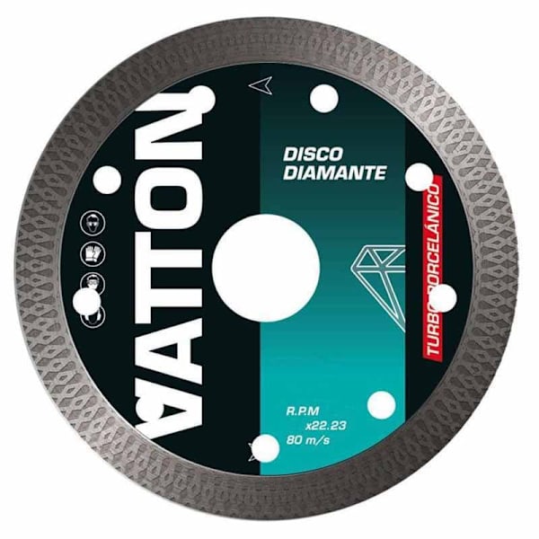 Vatton 230 Mm Diamantskive Turbo Porcelæn