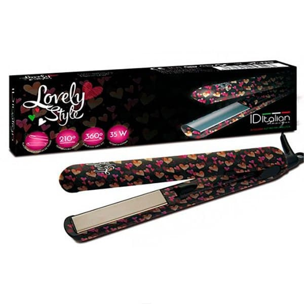 Postquam Lovely Style Hiusten Suoristusrauta Musta One Size / EU Plug