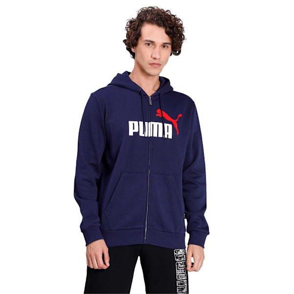 Puma Huppari Essential 2 Colors Sininen L Mies