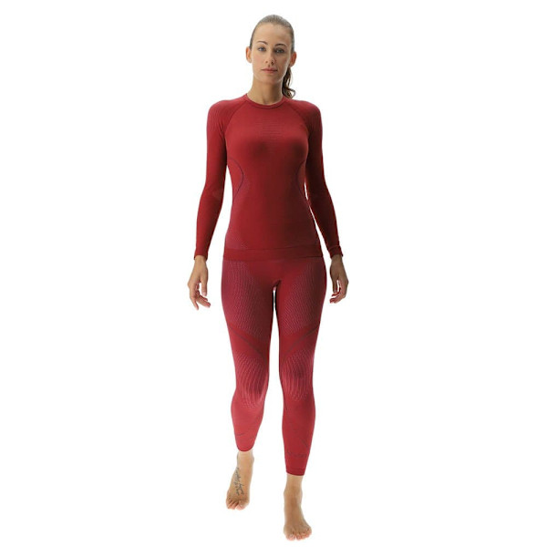 Uyn Evolutyon Langærmet Baselayer Rød S / M Kvinde