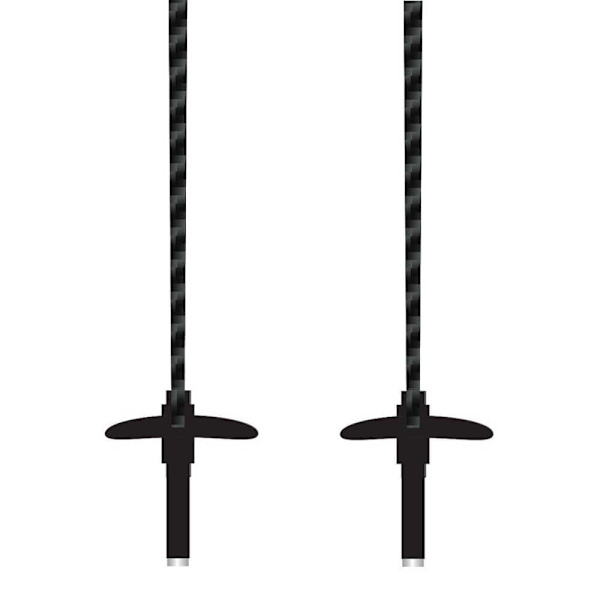 K2 Style Carbon Spadserestokke Sort 115 cm
