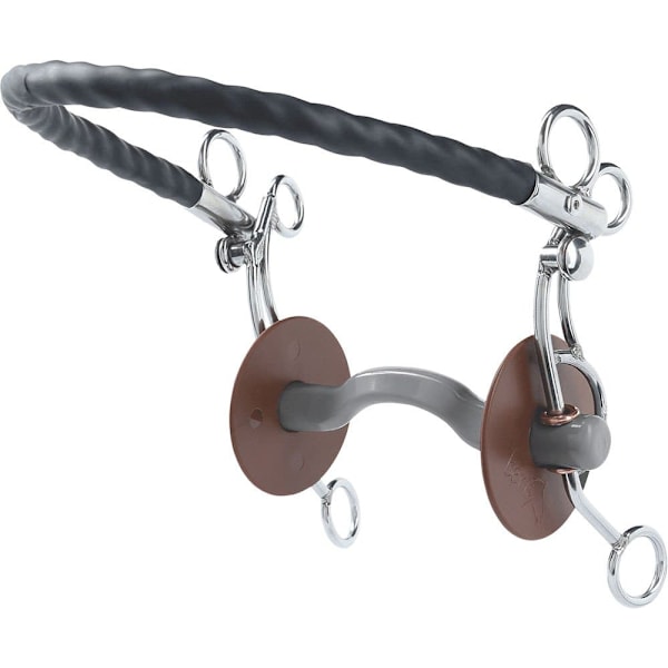 Beris Blød Hackamore Tandem Us Konnex Søvfarvet 130 mm
