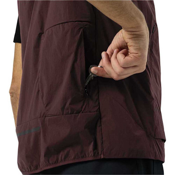 Jack Wolfskin Commute Ins Väst Brun M Man