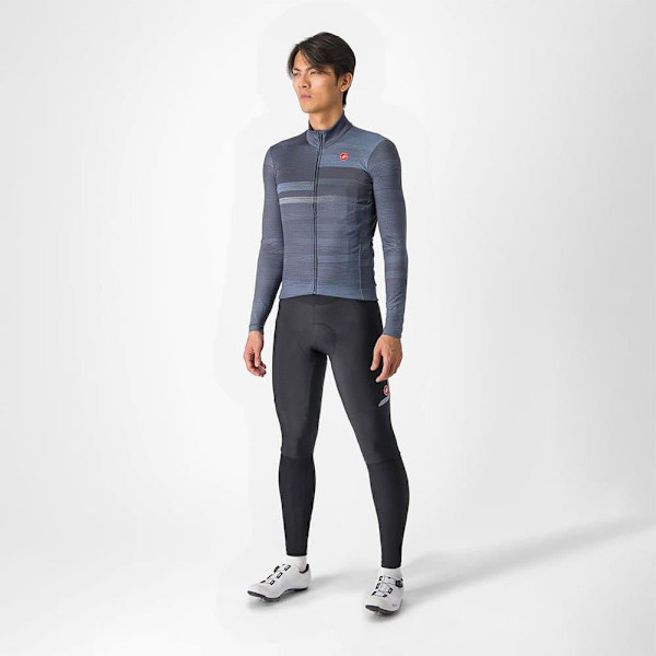 Castelli Collapse Pitkähihainen Trikoo Sininen S Mies