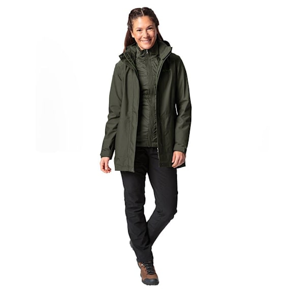 Vaude Anorakki Idris 3 In 1 Iii Vihreä 40 Nainen