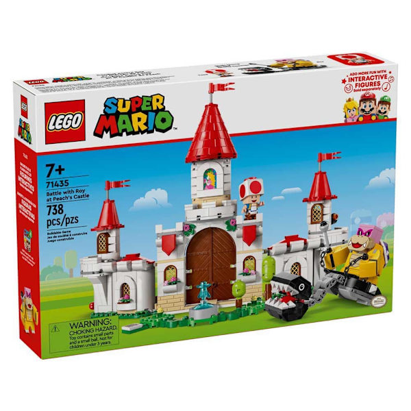 Lego Fight Roy At Peach´s Castle Rakennuspeli