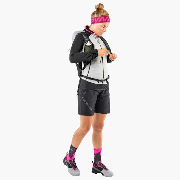 Dynafit Fleece Med Hætte Transalper Light Polartec Hvid DE 34 Kvinde