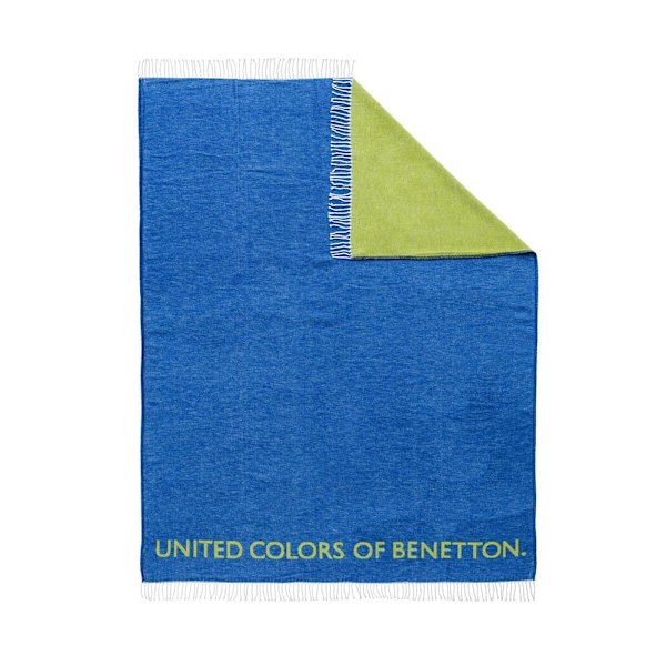 Benetton Filt Rainbow Be 140x190 Cm Blå