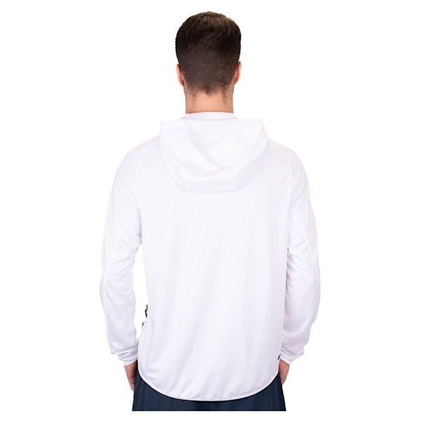 Bidi Badu Sweatshirt Med Fuld Lynlås Crew Hvid M Mand