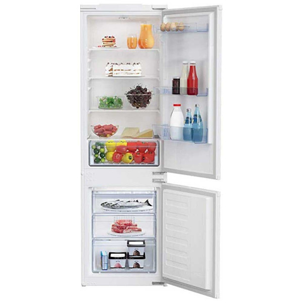 Beko Kombikøleskab Bcsa285k4sn No Frost Hvid 217L / EU Plug
