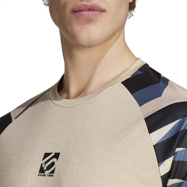 Five Ten Trailx Pitkähihainen T-paita Beige M Mies
