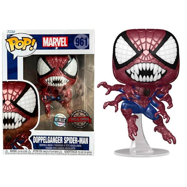 Funko Pop Doppelganger Spiderman Exclusive Monivärinen