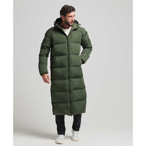 Superdry Takki Studios Super Duvet Vihreä M Mies