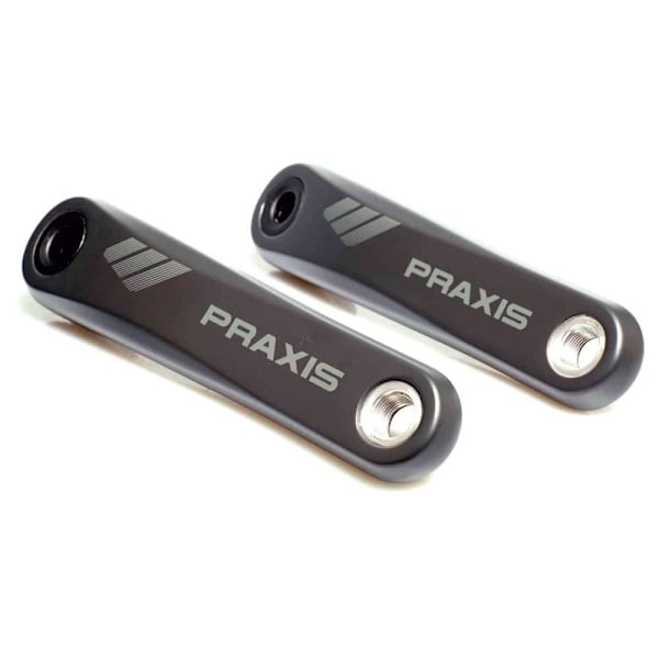 Praxis Sähköpyörän Kampi Works Yamaha Musta 165 mm