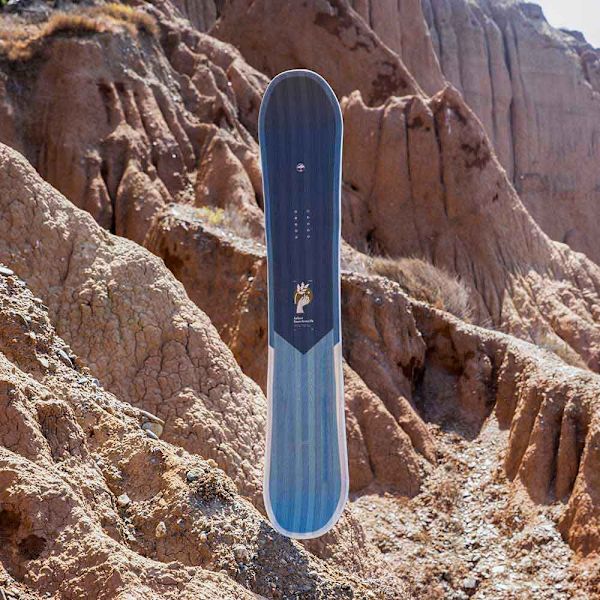 Arbor Kvinna Snowboard Ethos Rocker Blå 147