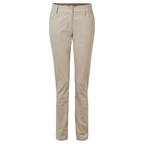 Craghoppers Housut Nosilife Clara Ii Beige 18 / Long Nainen