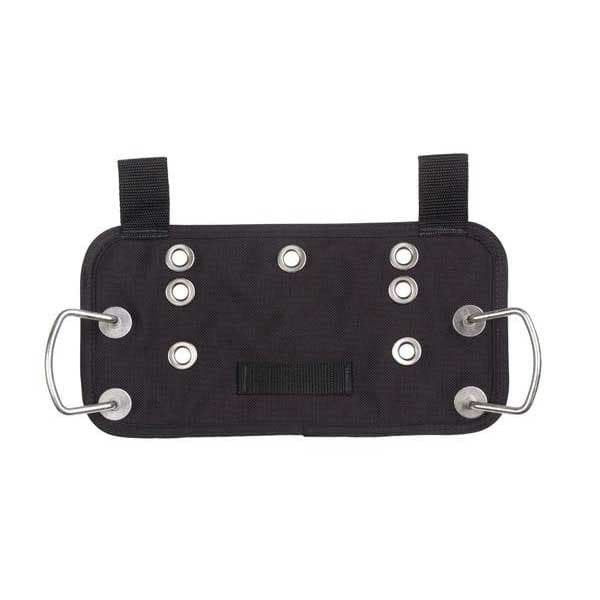 Dive Rite Tuppi Tech Buttplate Musta