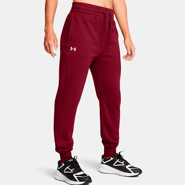 Under Armour Rival Fleece Joggers Röd L / Regular Kvinna