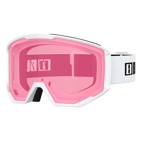 Bliz Spark Skibriller Hvid,Rosa Pink/CAT1