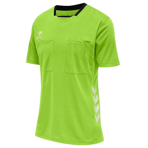 Hummel Lyhythihainen T-paita Referee Chevron Keltainen 2XL Nainen