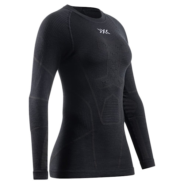 X-bionic Symbio Merino Langærmet Baselayer Sort XS Kvinde