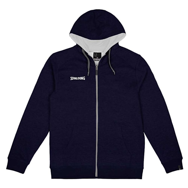 Spalding Flow Sweatshirt Med Lynlås Blå XL Mand