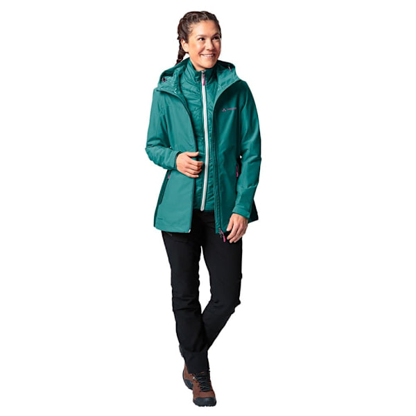 Vaude Valsorda 3 In 1 Takki Vihreä 36 Nainen