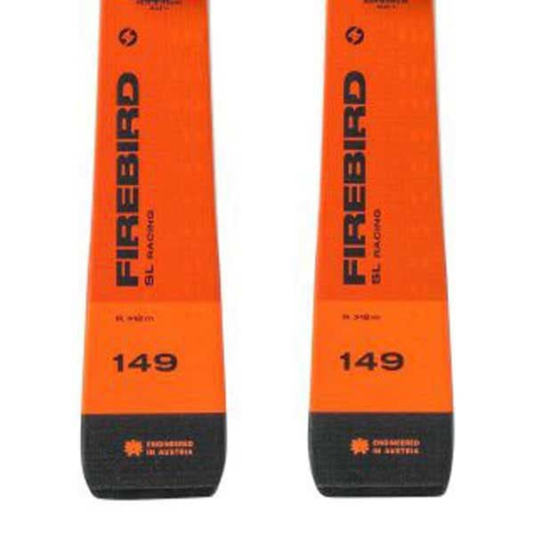 Blizzard Firebird Sl Racing Flat+plate Alppihiihtopakkaus Oranssi 149