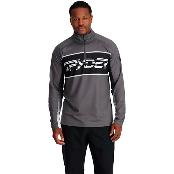 Spyder Halv Lynlå Sweatshirt Paramount Grå XL Mand