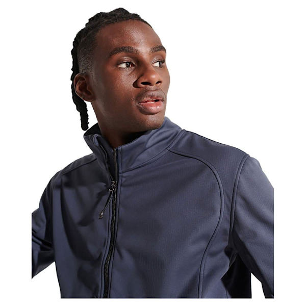 Superdry Jakke Bonded Soft Shell Blå XL Mand